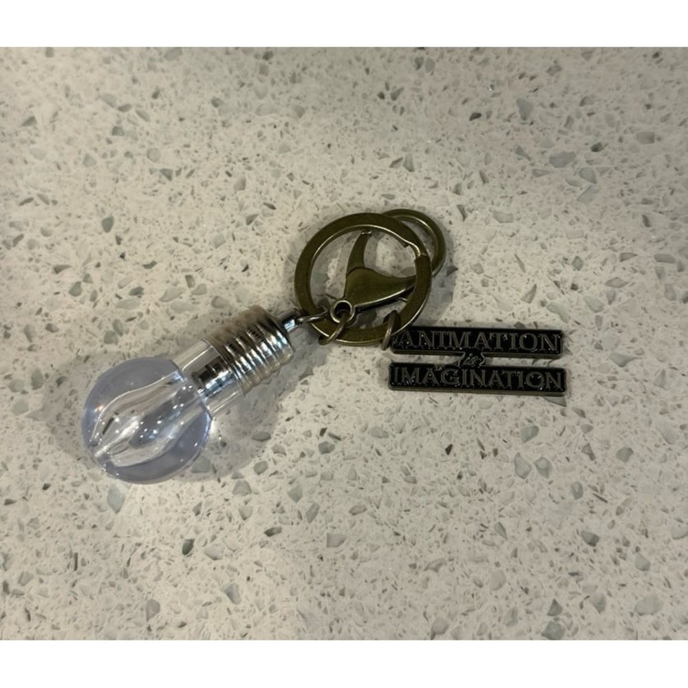 Disney animation is imgination light up keychain‎
